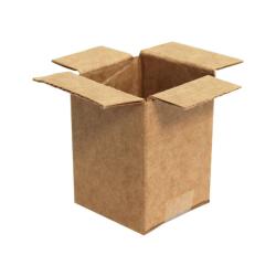 Single Wall Cardboard Box 30x30x40 mm Brown