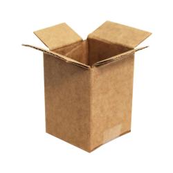 Single Wall Cardboard Box 30x30x40 mm Brown