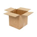 Single Wall Cardboard Box 45x45x45 mm Brown