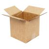 Single Wall Cardboard Box 50x50x50 mm Brown