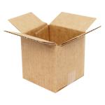 Single Wall Cardboard Box 50x50x50 mm Brown