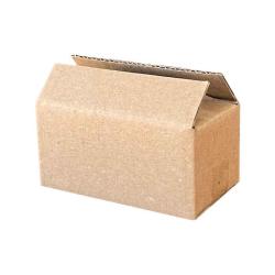 Single Wall Cardboard Box 65x35x30 mm Brown