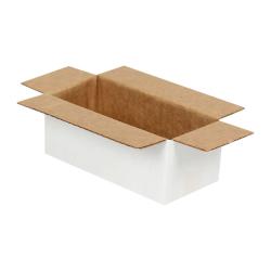 Single Wall Cardboard Box 85x35x30 mm White