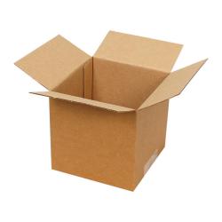 Single Wall Cardboard Box 110x110x110 mm Brown