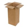 Single Wall Cardboard Box 120x120x290 mm Brown