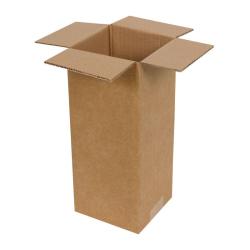 Single Wall Cardboard Box 120x120x290 mm Brown
