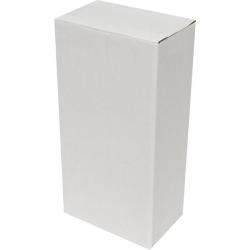 Single Wall Cardboard Box 140x80x270 mm White