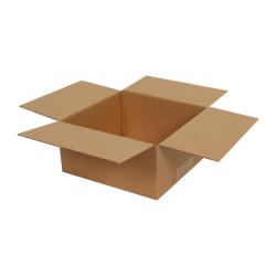 Single Wall Cardboard Box 140x140x70 mm Brown