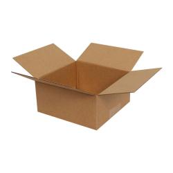 Single Wall Cardboard Box 140x140x70 mm Brown