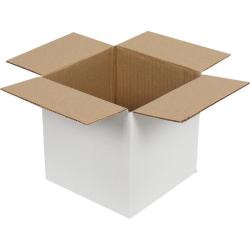 Single Wall Cardboard Box 150x150x150 mm White