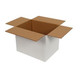 Single Wall Cardboard Box 200x150x150 mm White