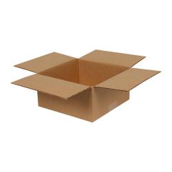 Single Wall Cardboard Box 200x200x100 mm Brown