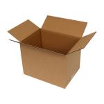 Single Wall Cardboard Box 230x230x230 mm Brown