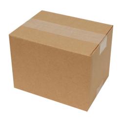 Single Wall Cardboard Box 230x230x230 mm Brown