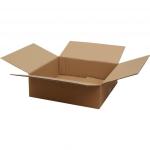 Single Wall Cardboard Box 265x245x85 mm Brown