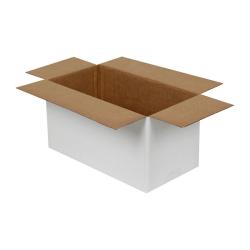 Single Wall Cardboard Box 290x150x150 mm White