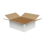 Single Wall Cardboard Box 300x250x120 mm White
