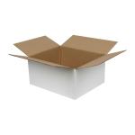 Single Wall Cardboard Box 300x250x150 mm White