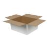 Single Wall Cardboard Box 300x250x150 mm White