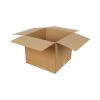Single Wall Cardboard Box 400x400x340 mm Brown