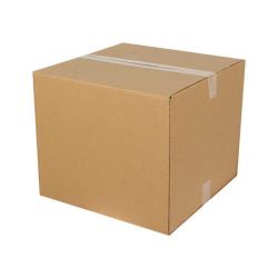 Single Wall Cardboard Box 400x400x340 mm Brown