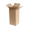 Double Wall Cardboard Box 120x120x290 mm Brown T01