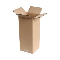 Double Wall Cardboard Box 120x120x290 mm Brown T01