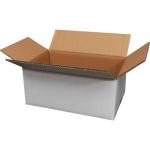 Double Wall Cardboard Box 350x220x150 mm White 