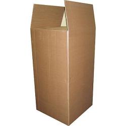 Double Wall Cardboard Box 670x550x1050 mm Brown 