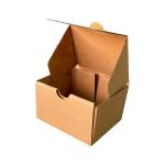 Easifold Courier Box 90x75x55 mm Brown