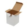 Fast Assembly Cardboard Box 120x120x160 mm White
