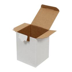 Fast Assembly Cardboard Box 120x120x160 mm White