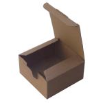 Fast Assembly Cardboard Box 135x135x65 mm Brown