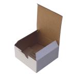 Fast Assembly Cardboard Box 135x135x65 mm White