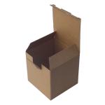 Fast Assembly Cardboard Box 140x140x140 mm Brown