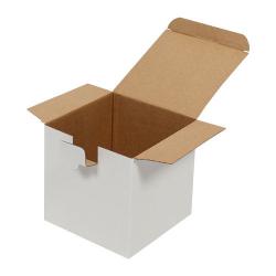 Fast Assembly Cardboard Box 140x140x140 mm White