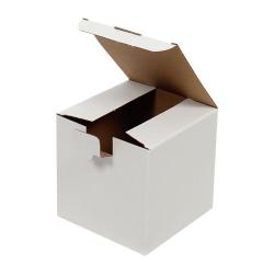 Fast Assembly Cardboard Box 140x140x140 mm White