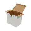 Fast Assembly Cardboard Box 210x140x195 mm White