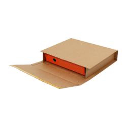 Cardboard Book Box 350x320x80 mm Brown