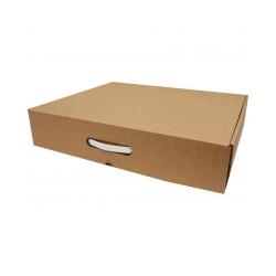 Easifold Courier Box 500x400x100 mm Brown