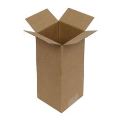Single Wall Cardboard Box 80x80x100 mm Brown